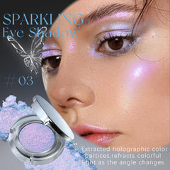 HOSAILY open compact revealing multichrome pigment and reflective shimmer for versatility