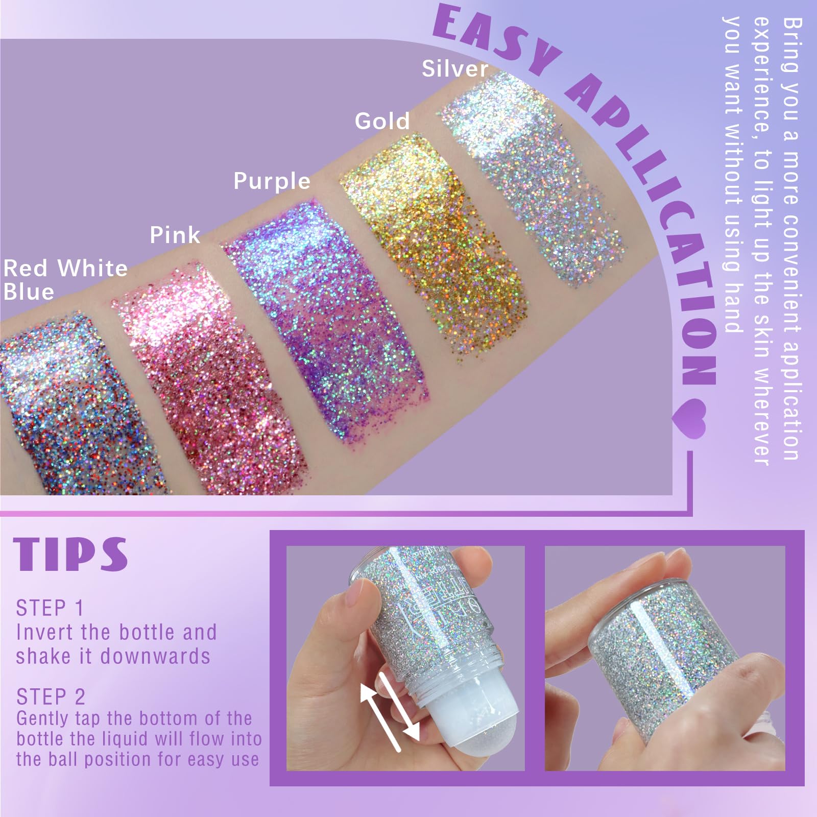 HOSAILY chunky sequins detail showing holographic color-shift benefit