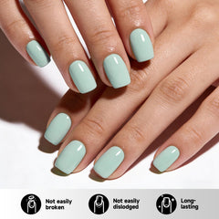 HOSAILY close-up soft-gel texture highlighting flexible natural fit