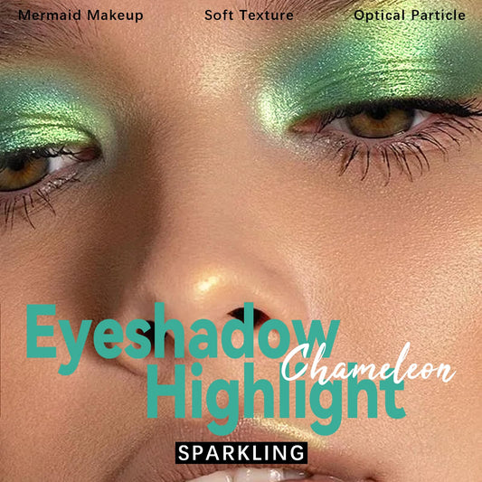 HOSAILY close-up of creamy texture swipe showing smooth glide and reflective pigments