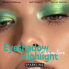 HOSAILY close-up of creamy texture swipe showing smooth glide and reflective pigments