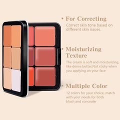 HOSAILY close-up of cream texture illustrating smooth blendability and buildable coverage