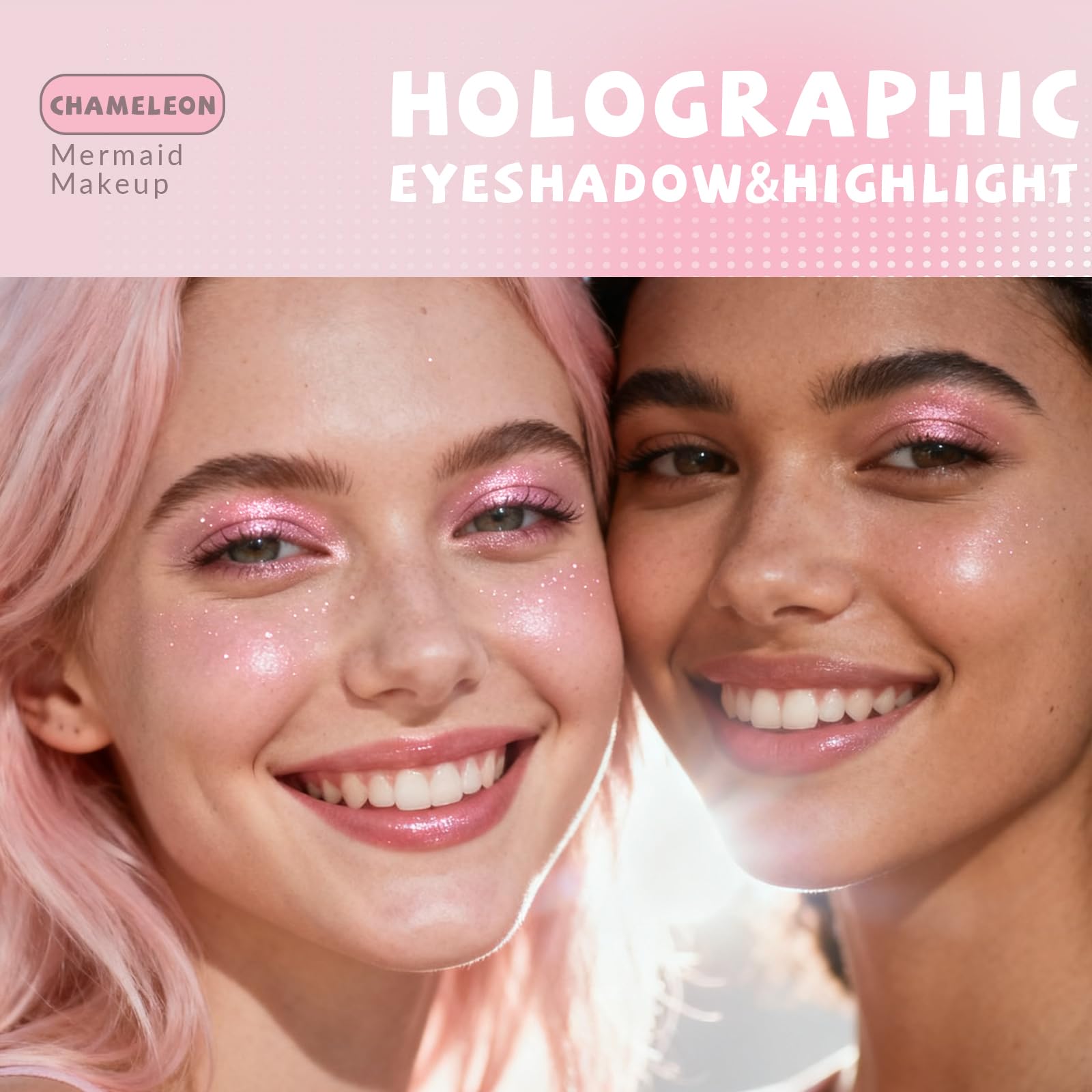 HOSAILY close-up texture of pressed pigment revealing smooth, blendable formula