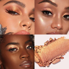 HOSAILY open pan with reflective duochrome shimmer for multi-angle impact