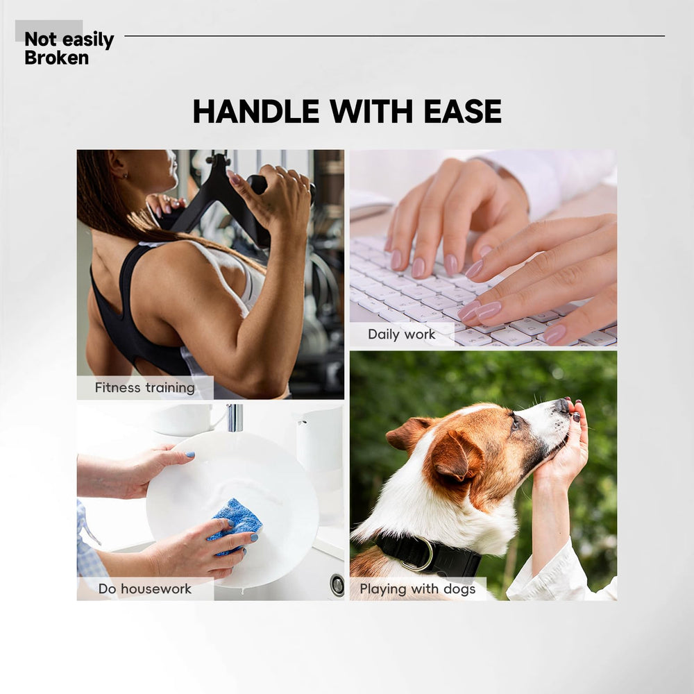 HOSAILY detail of cuticle edge fit showing seamless blend and comfort