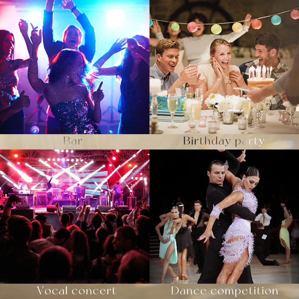 HOSAILY festival lifestyle shot portraying long-lasting sparkle