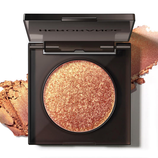 HOSAILY front compact showing bronze-gold duochrome, ideal for travel shine