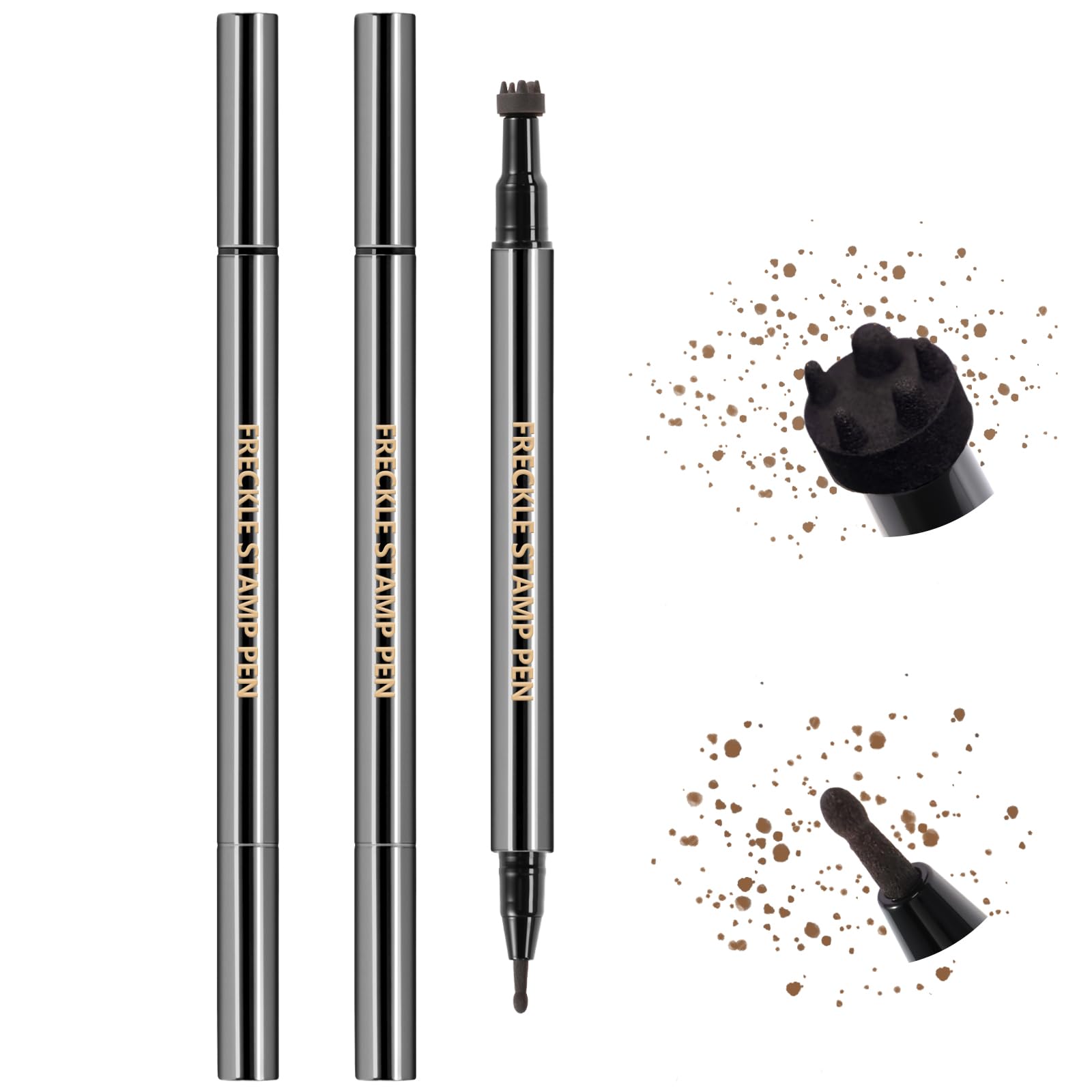 HOSAILY front packaging showing both light and dark brown pens and benefits