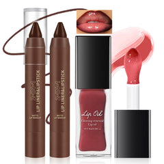 HOSAILY front packaging of lip duo showing neat compact design and portability