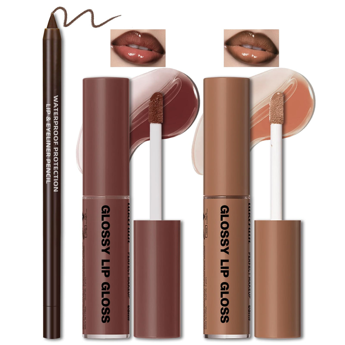 HOSAILY front packaging showing the lip kit and benefits of hydration