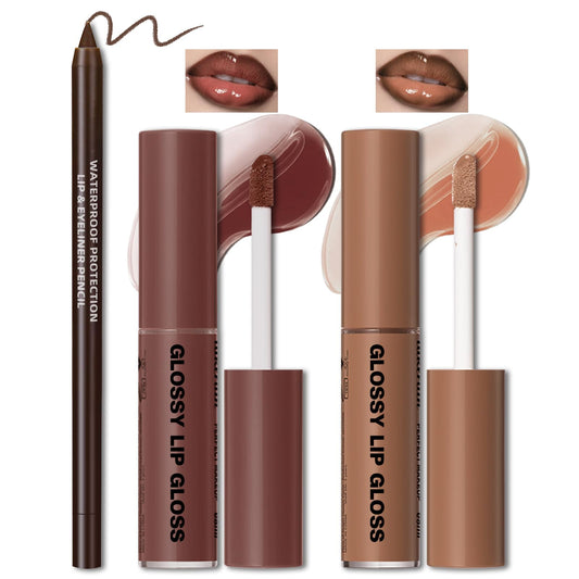 HOSAILY front packaging showing the lip kit and benefits of hydration
