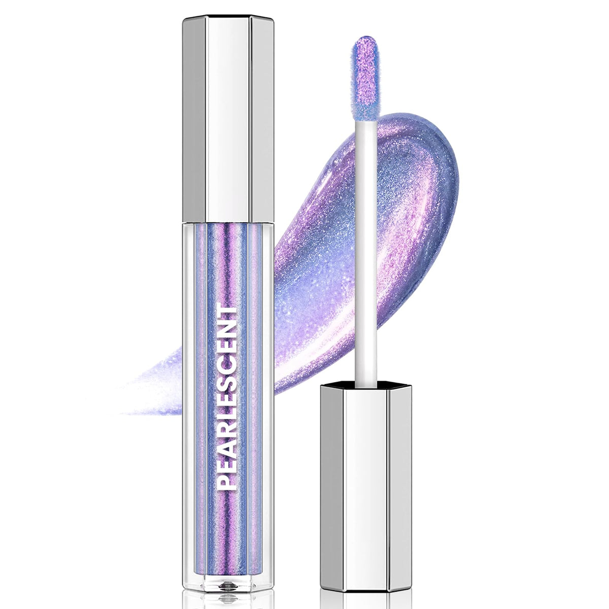 HOSAILY front packaging showing purple glitter gloss and portability