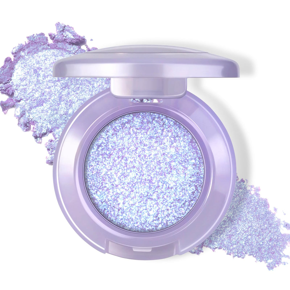 HOSAILY front-packed single pan showing vibrant blue purple shimmer and travel-friendly size