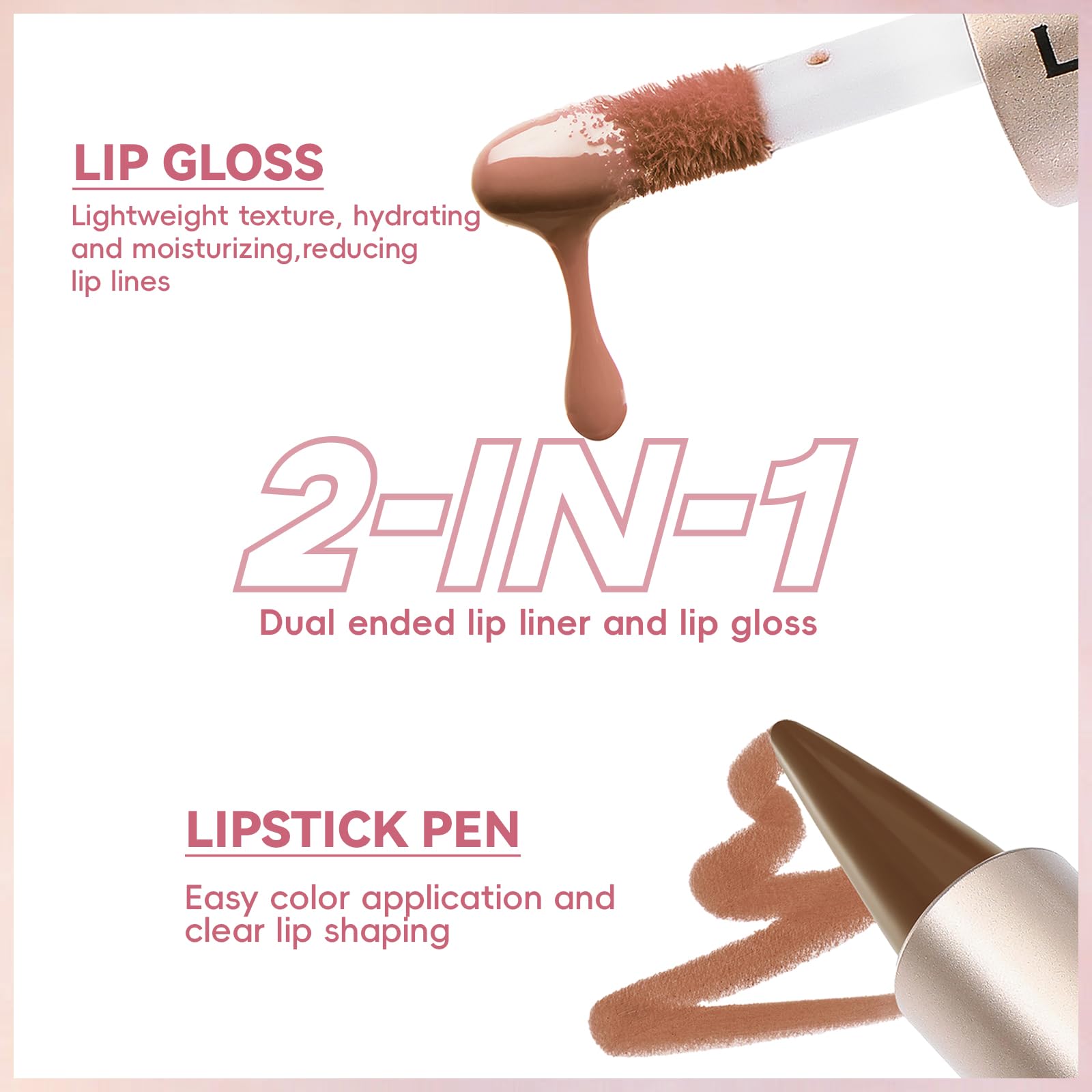 HOSAILY gloss texture swatch with glossy finish for instant reflective shine