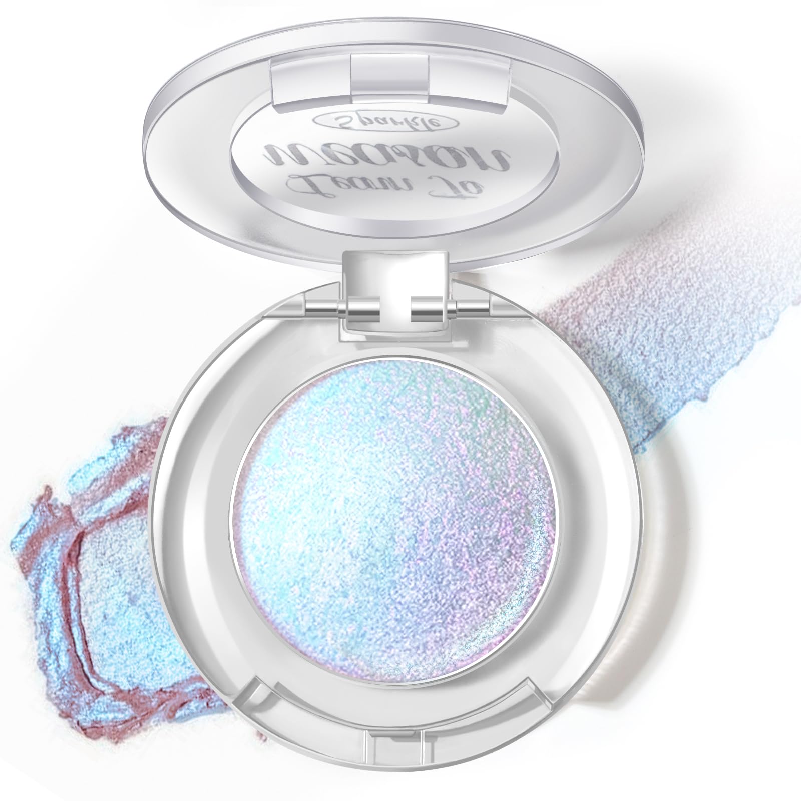 HOSAILY front packaging showing compact duochrome eyeshadow and portability