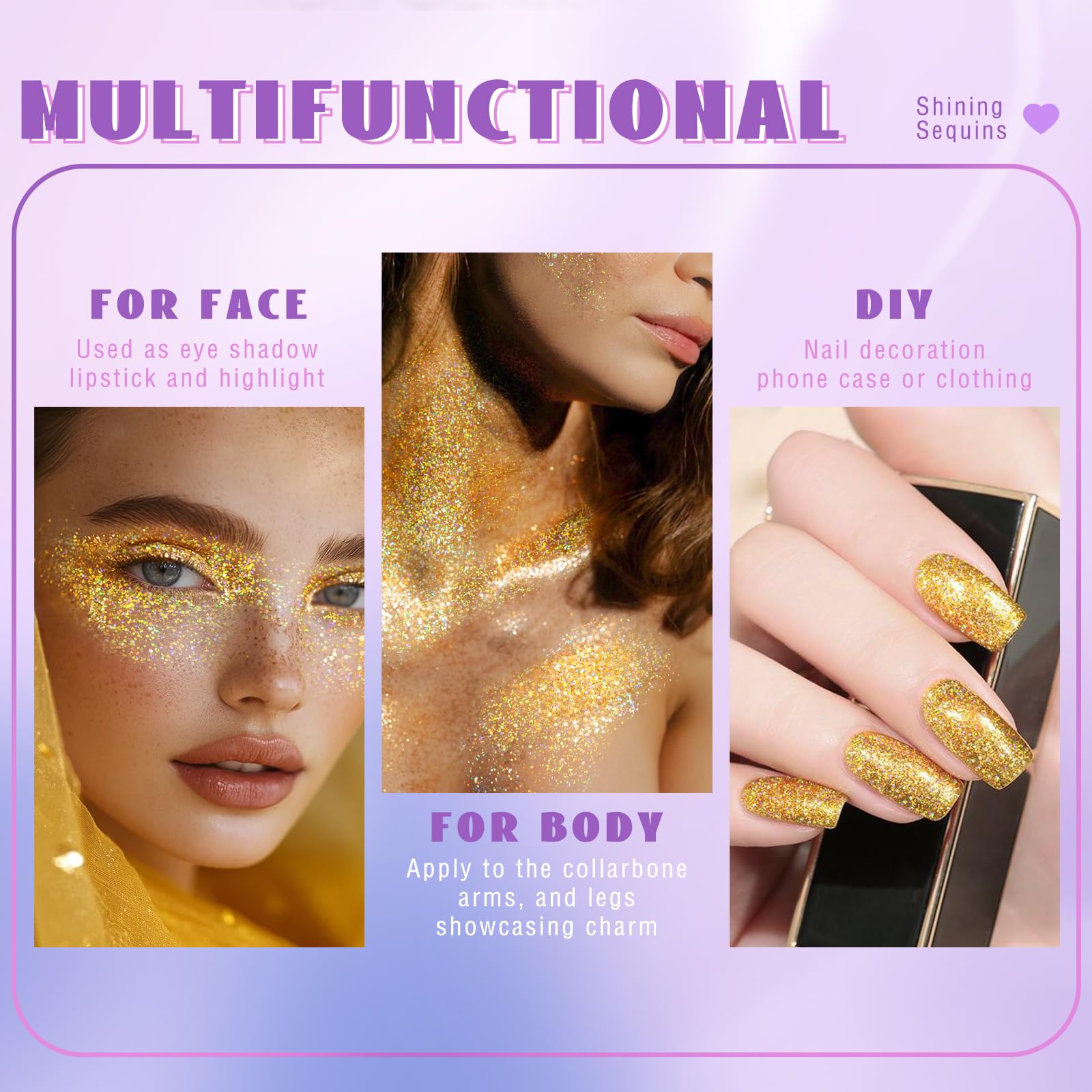 HOSAILY used in hair parting to add reflective festival styling benefit