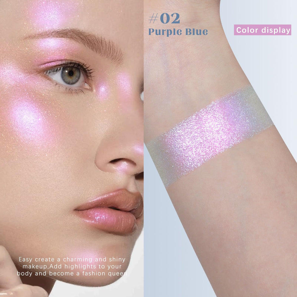 HOSAILY inner-corner highlight showing holographic pink flash and pop