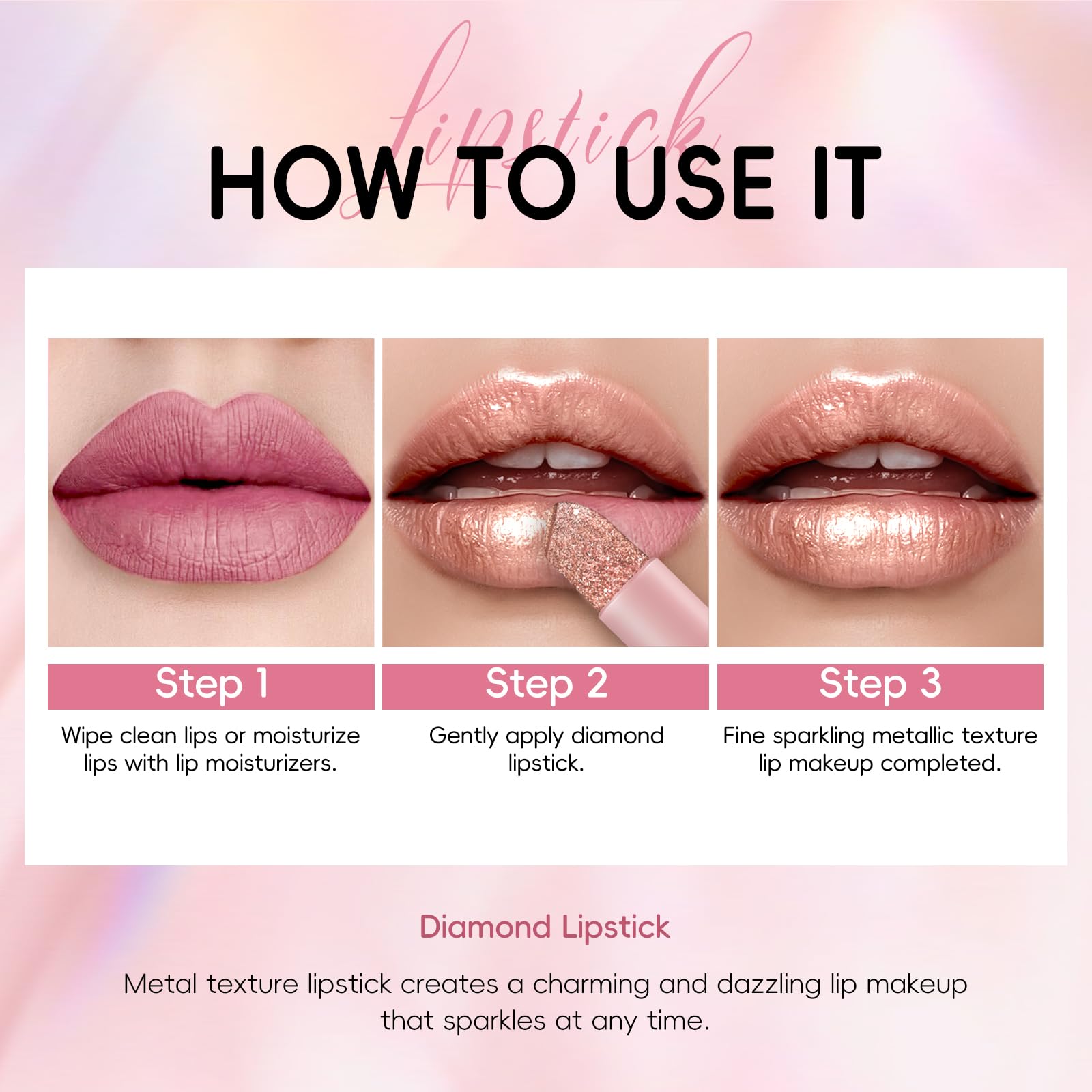 HOSAILY lifestyle evening look models reflective lips adding high-impact polish