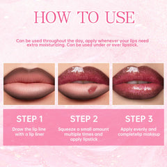 HOSAILY lifestyle evening look, sparkling gloss elevates night makeup