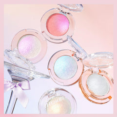 HOSAILY on model at festival showing long-lasting holographic shimmer impact