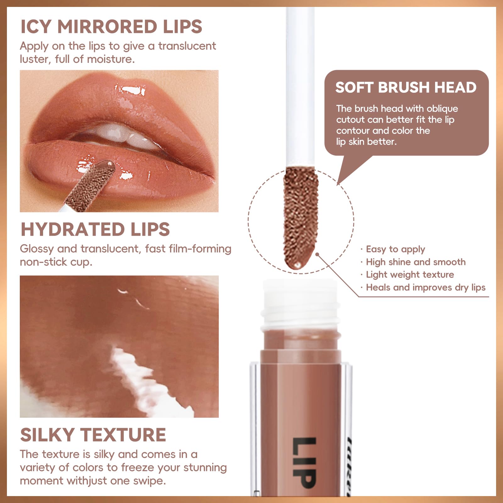 HOSAILY on model from day to night illustrating versatile makeup finishes