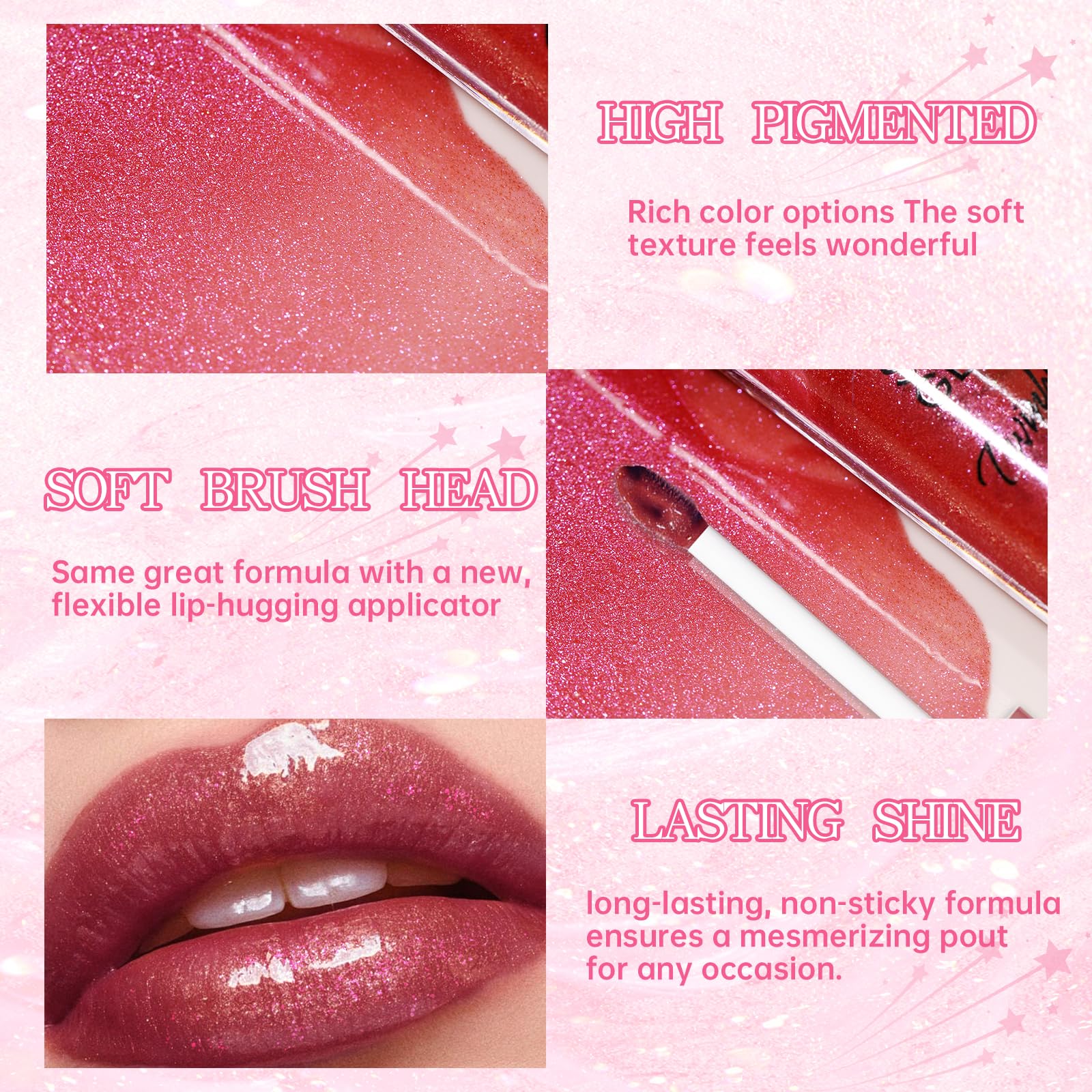HOSAILY brown lip liner tip detail, precise definition for fuller lips