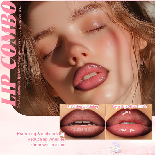 HOSAILY lip liner close-up showing creamy texture and precise tip for definition