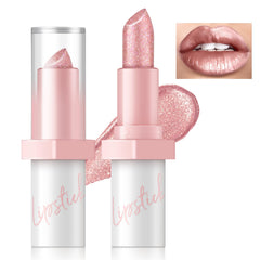 HOSAILY front packaging showing metallic brown lipstick and brand clarity