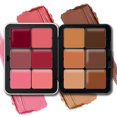 HOSAILY palette front open showing 12 colors and easy selection benefit