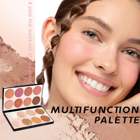 HOSAILY close-up of powder pans showing smooth texture and blendable finish
