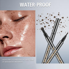 HOSAILY pen next to fingers showing compact size and travel-friendly design