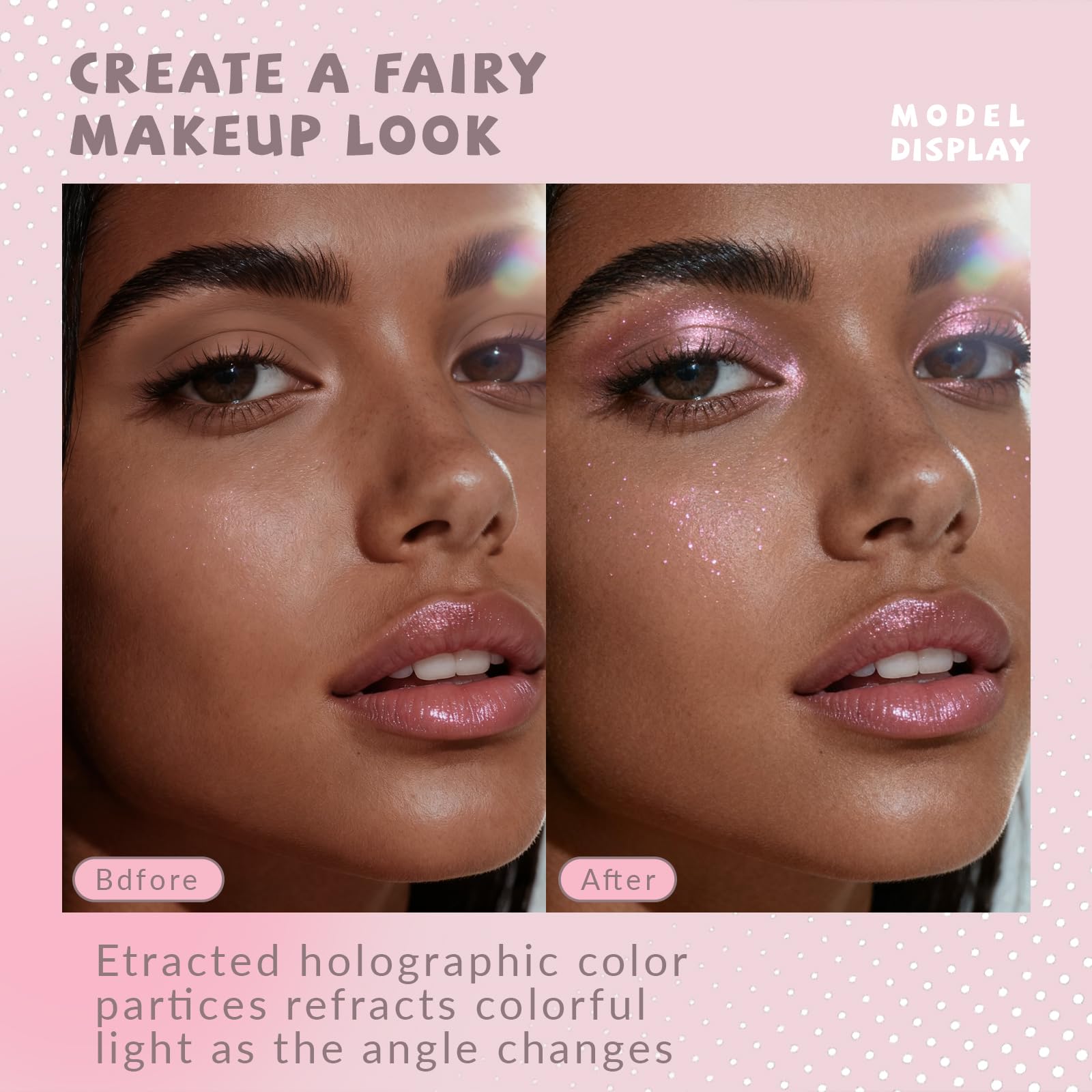 HOSAILY palette next to a coin for scale, ideal for on-the-go touch-ups