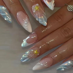 HOSAILY size layout showing 12 sizes for precise nail fit and ease