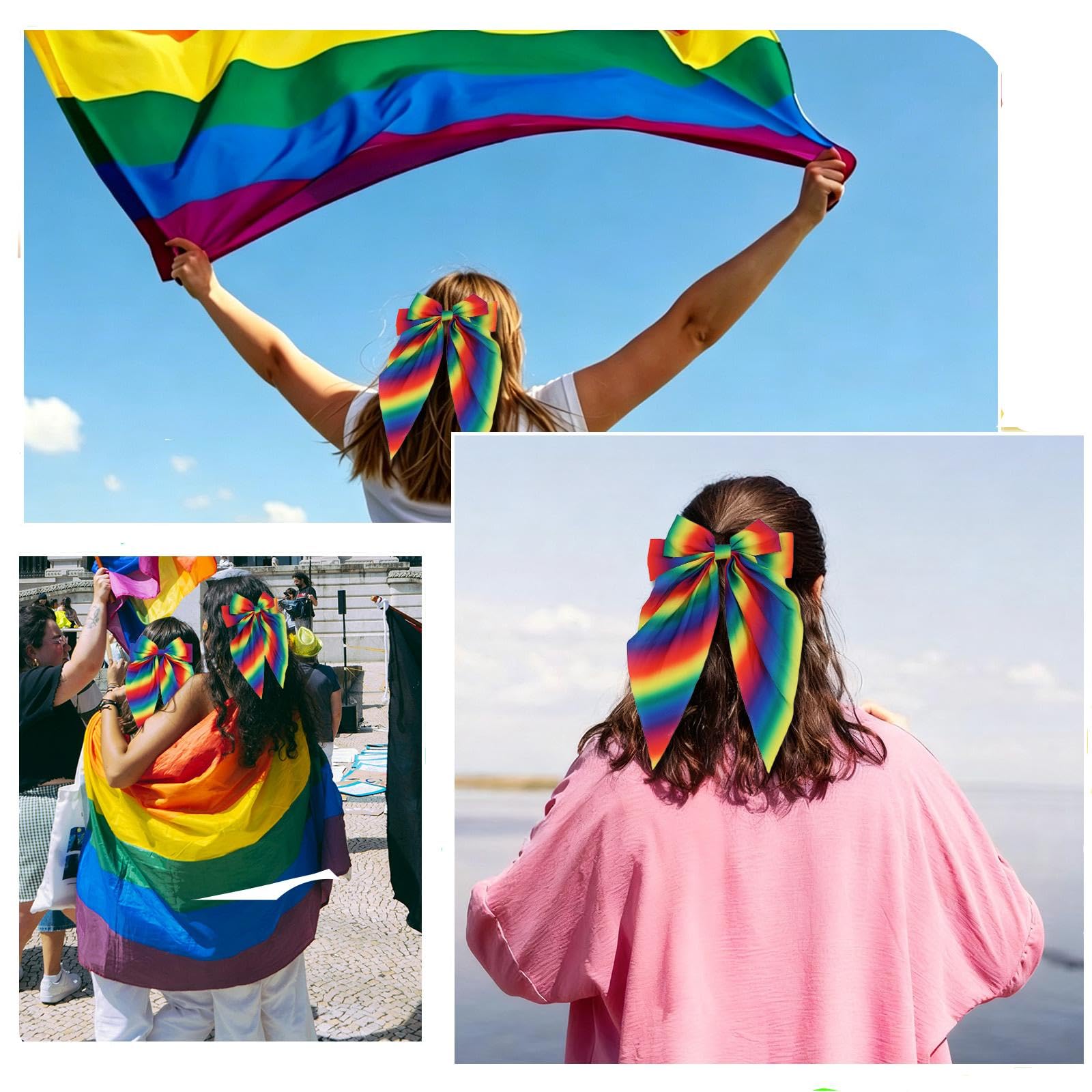 Hotalisona bow worn in hair side profile demonstrating bold style impact