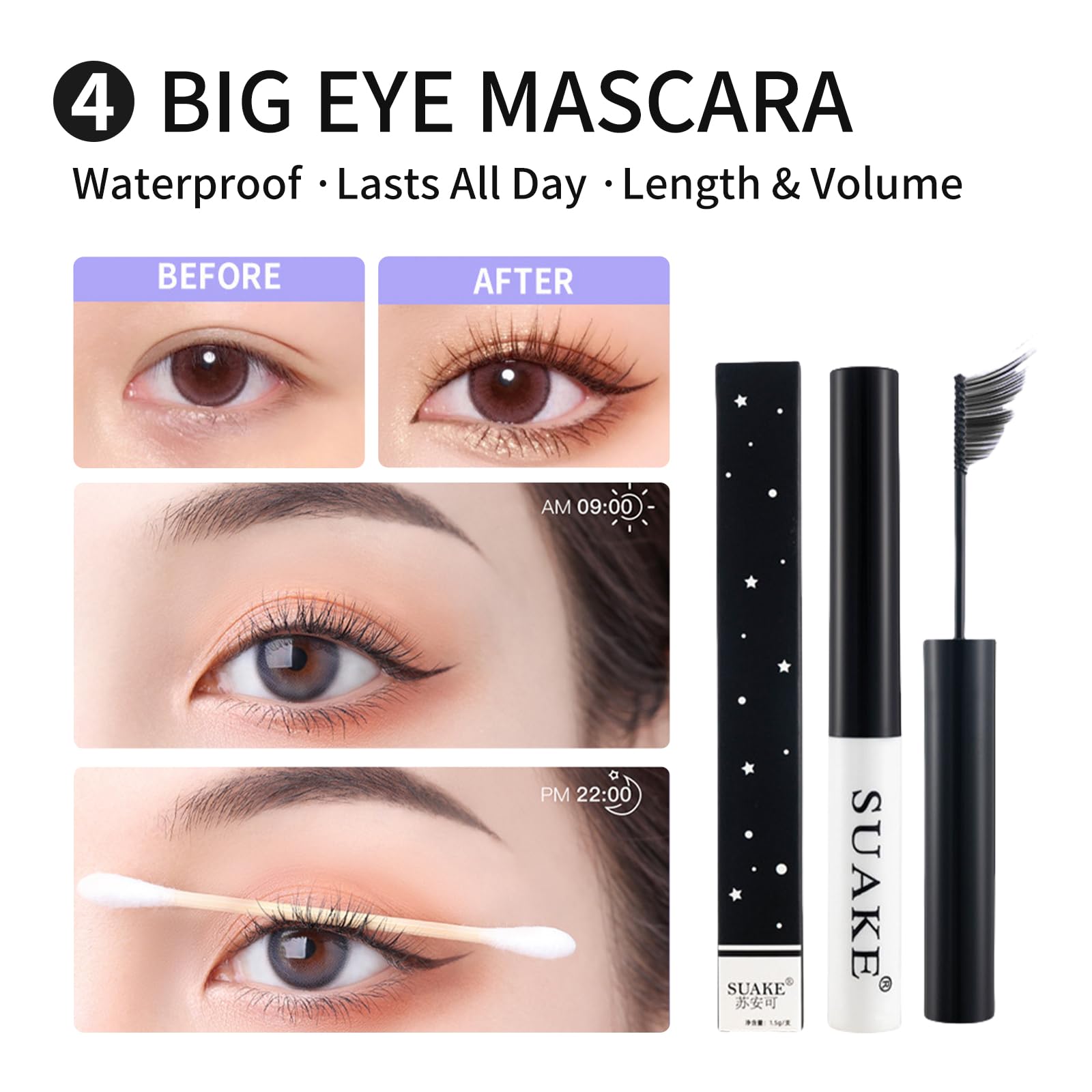 HOTMAIG eyebrow stencil and powder showing quick shaping and natural fill