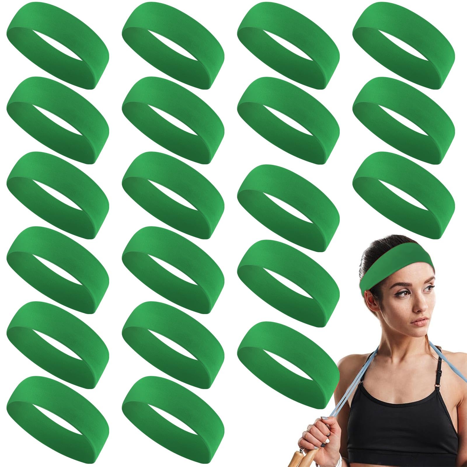 Hotop front view of green 20-pack showing neat stacked bands and packaging benefit
