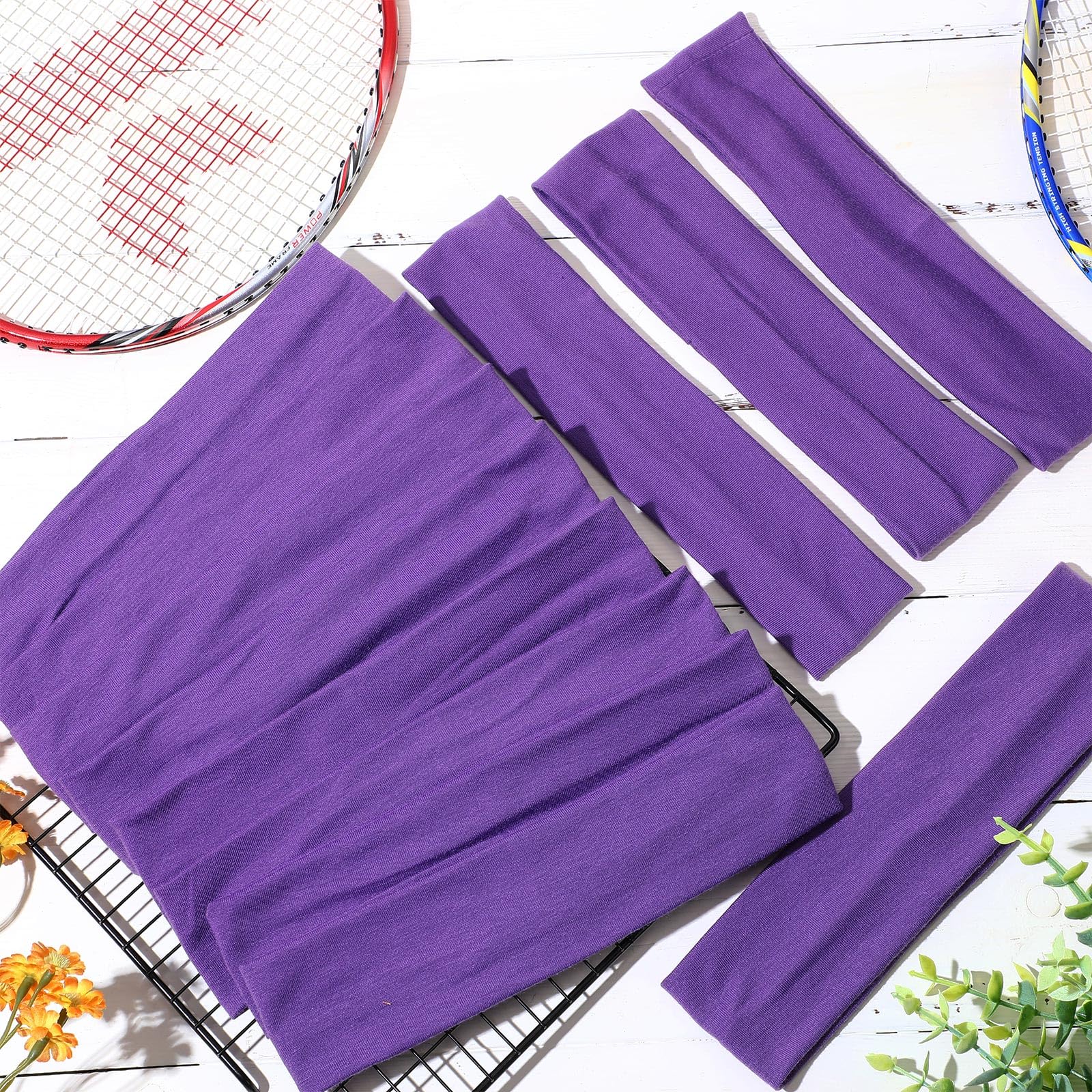 Hotop headbands inside gym bag showing travel-ready, packable benefit