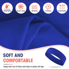 Hotop single band flat lay displaying size and slim profile for comfortable wear