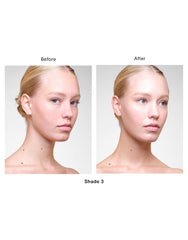 Hourglass Veil applied with fingers for natural blending
