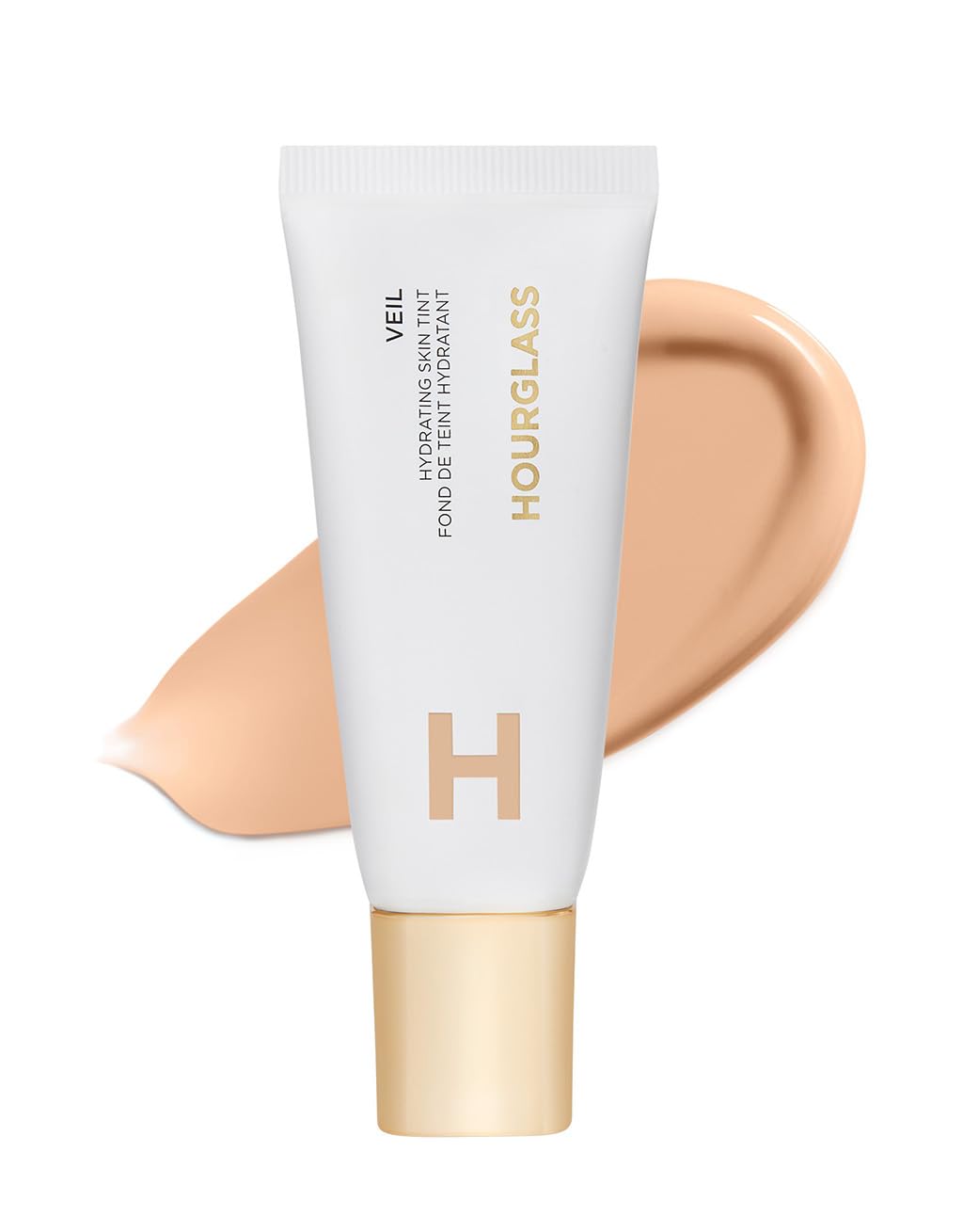 Hourglass Veil front tube showing sleek packaging and immediate hydration benefit