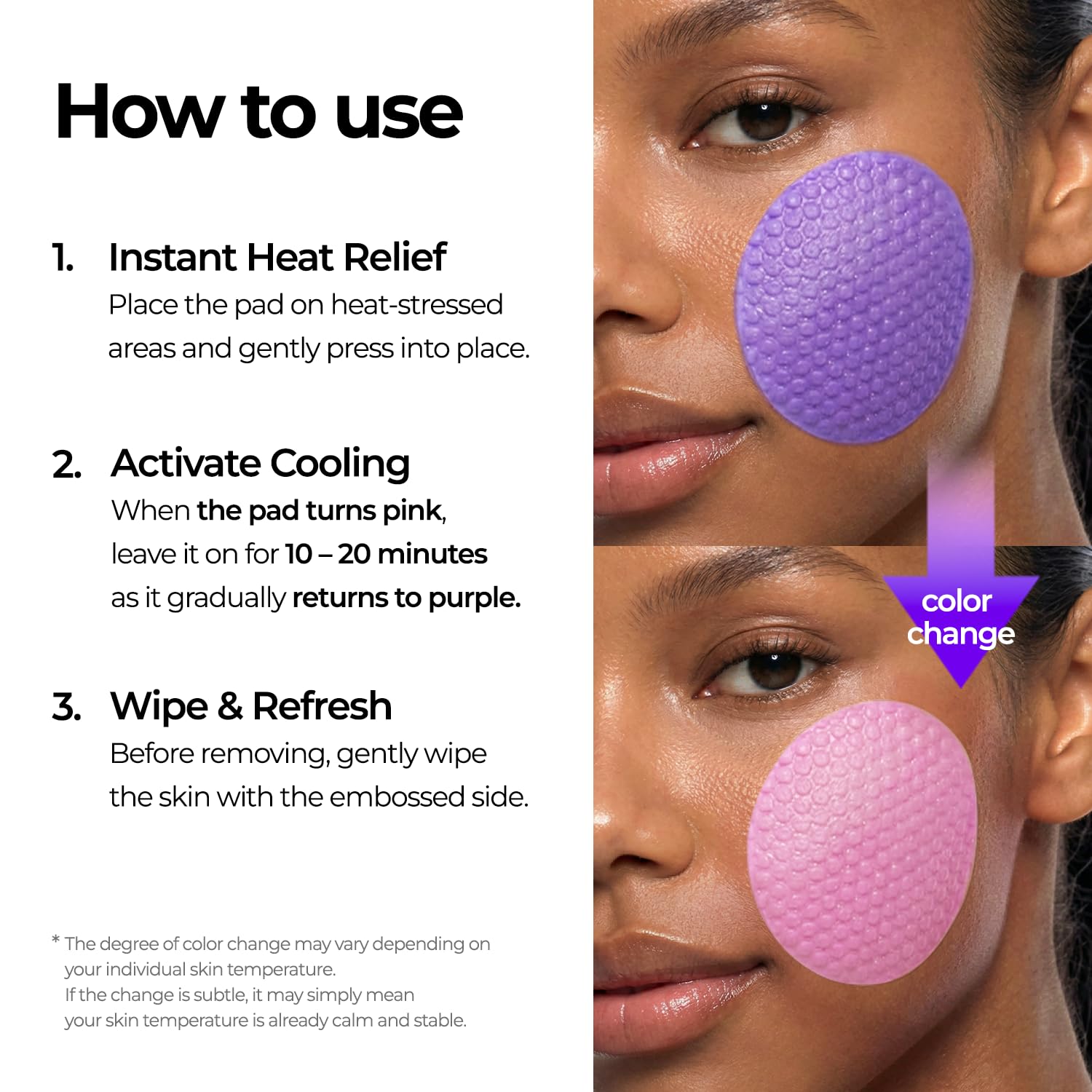 houry morning routine scene conveying refreshed, awake complexion