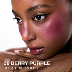 House of Hur applying blush with fingertip for easy blend and natural-looking color