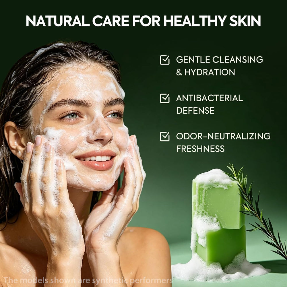 House of Nutrition soap lathered in shower showing cleansing and comfort benefit