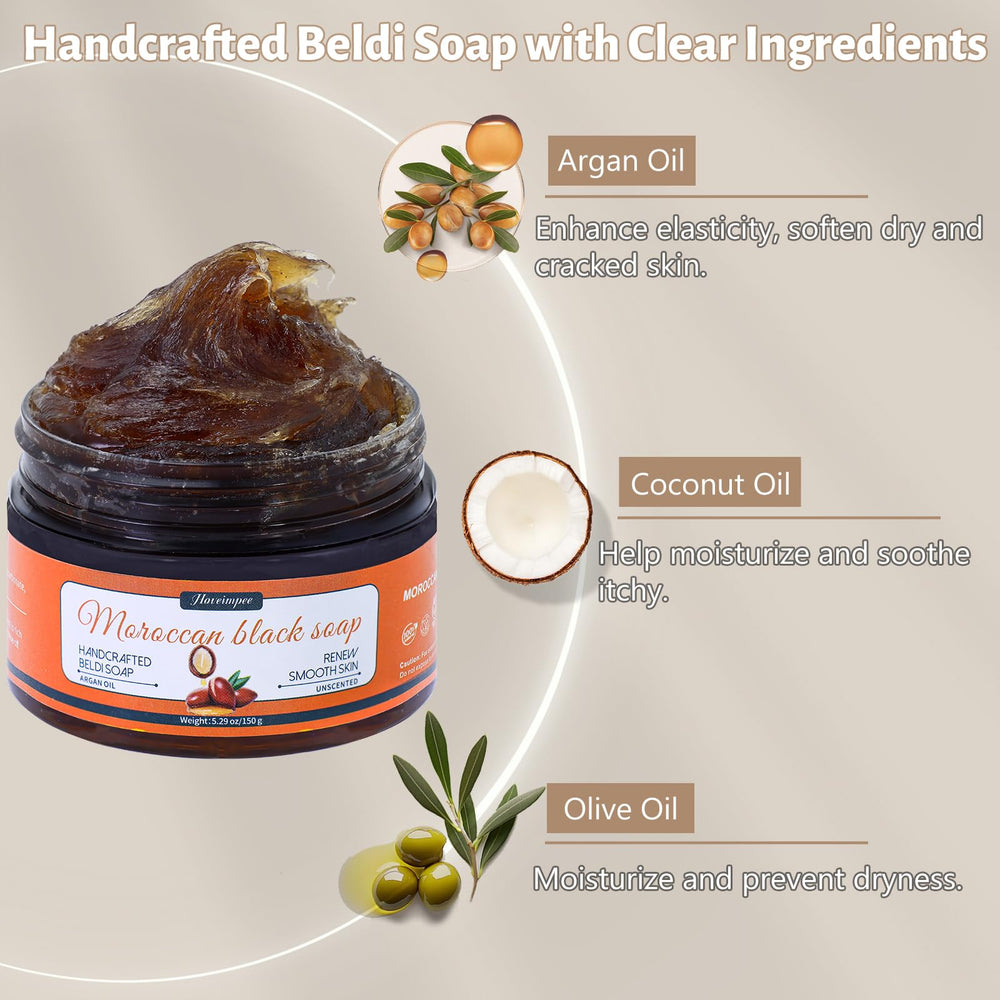 Hoveimpee soap creamy lather close-up demonstrating gentle moisturizing action