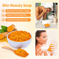 HOYEHOLA soap in hand demonstrating grip and gentle cleansing action for everyday use