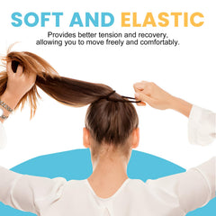 HOYOLS microfiber texture close-up preventing snagging and protecting hair