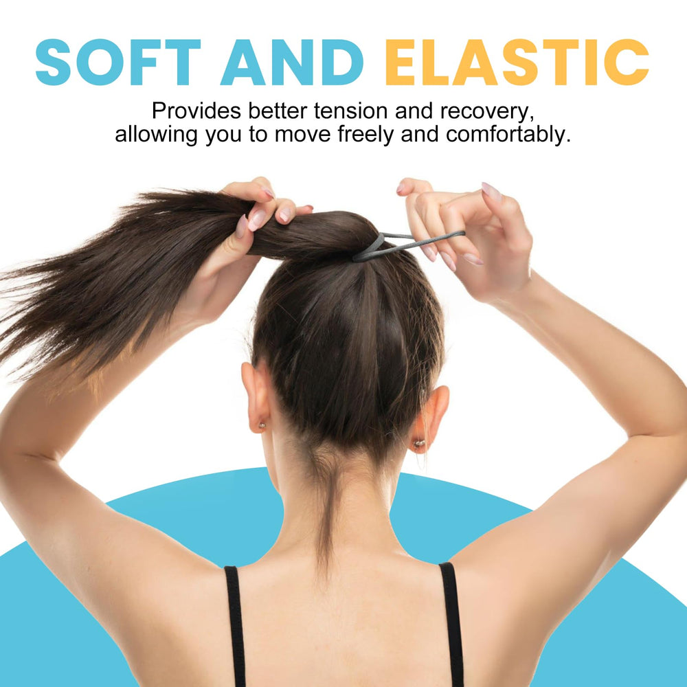HOYOLS microfiber close-up highlighting smooth texture that prevents hair damage