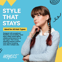 HOYOLS reusable container open with bands organized for easy access benefit
