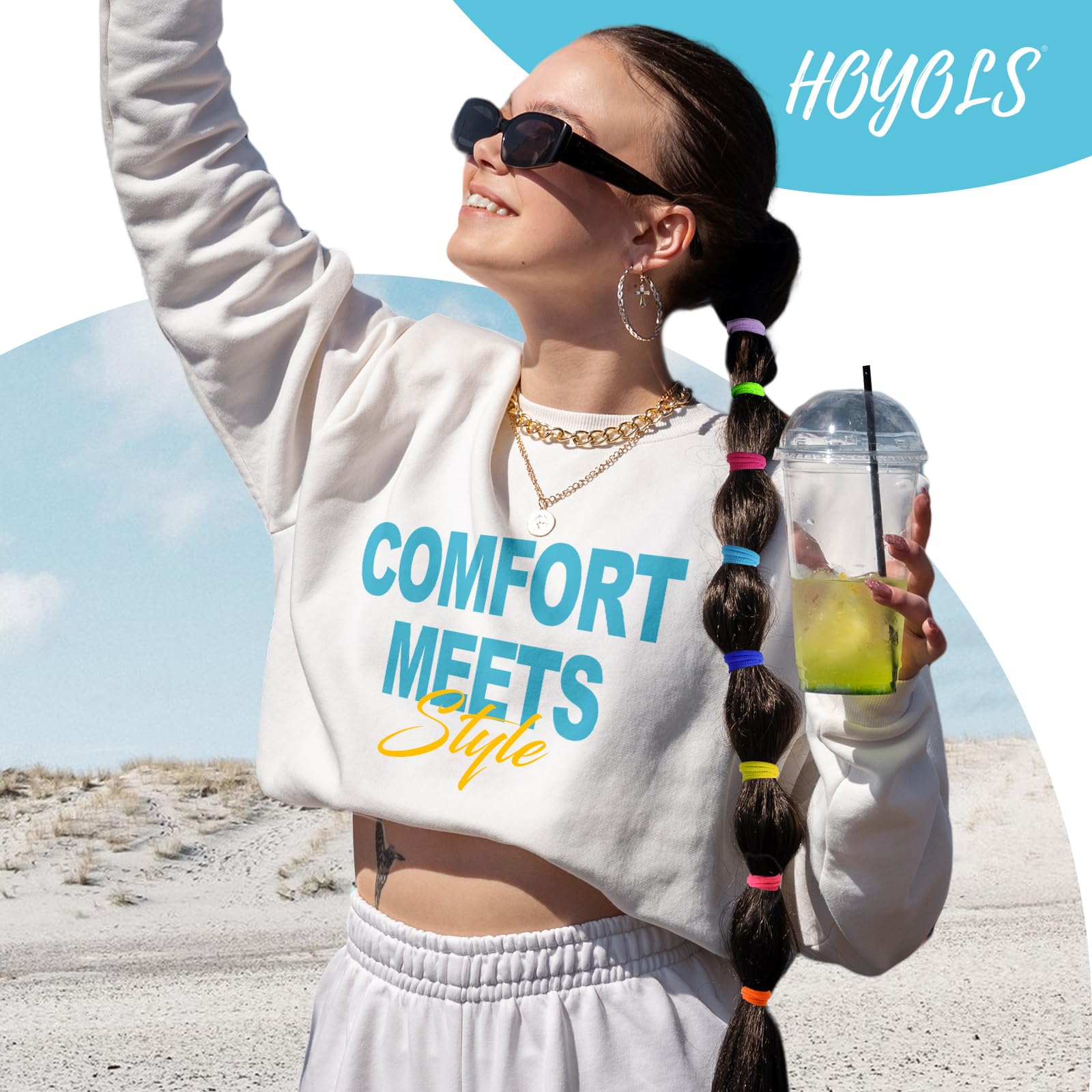 HOYOLS used to close a snack bag showing multipurpose sealing benefit