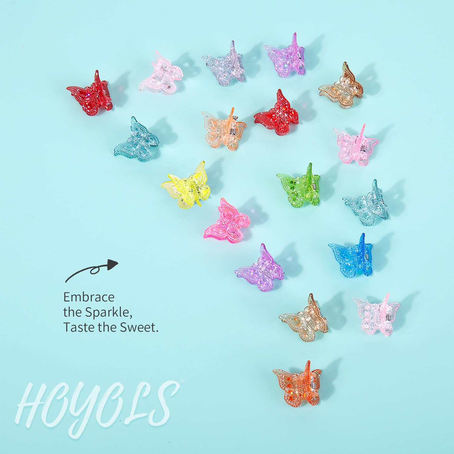 HOYOLS lifestyle festival look showing vibrant clips adding playful finishing touches
